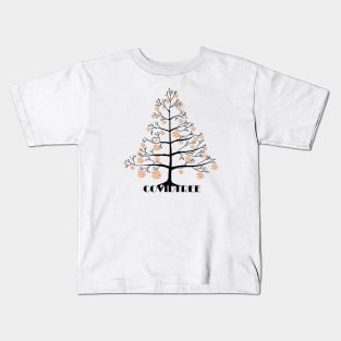 Covid tree Kids T-Shirt